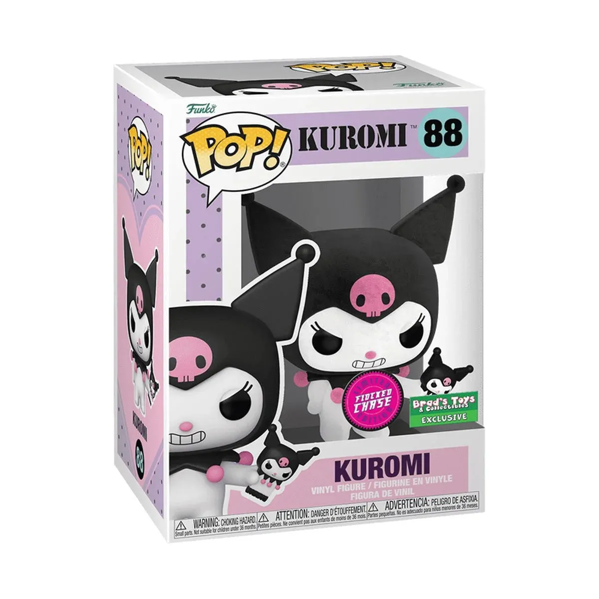 Sanrio: Flocked Kuromi with Phone (Brad's Toys Limited Edition)