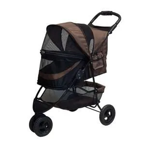 Special Edition NO-ZIP Pet Stroller in Chocolate