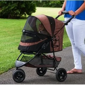 Special Edition NO-ZIP Pet Stroller in Chocolate