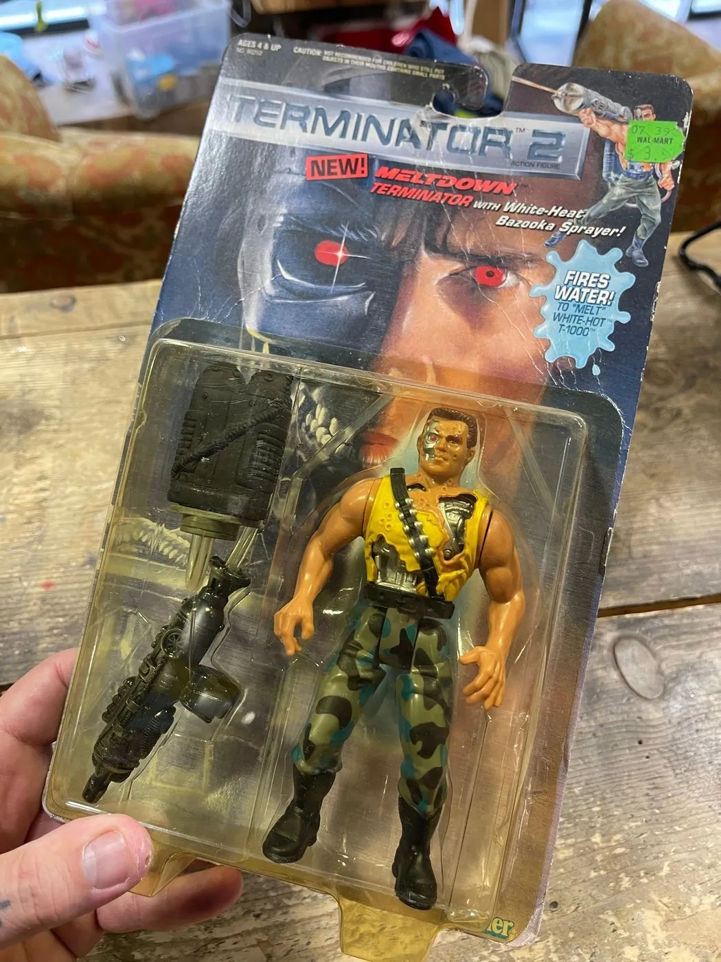 Terminator 2  Melt down Kenner action figure