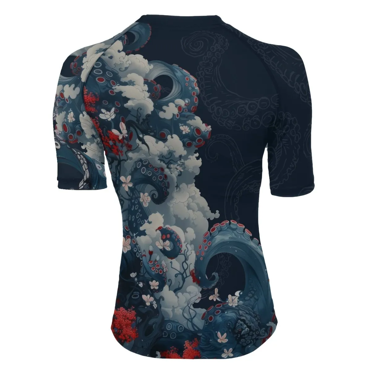 The Kraken's Garden Women's Short Sleeve Rash Guard