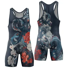 The Kraken's Garden Wrestling Singlets
