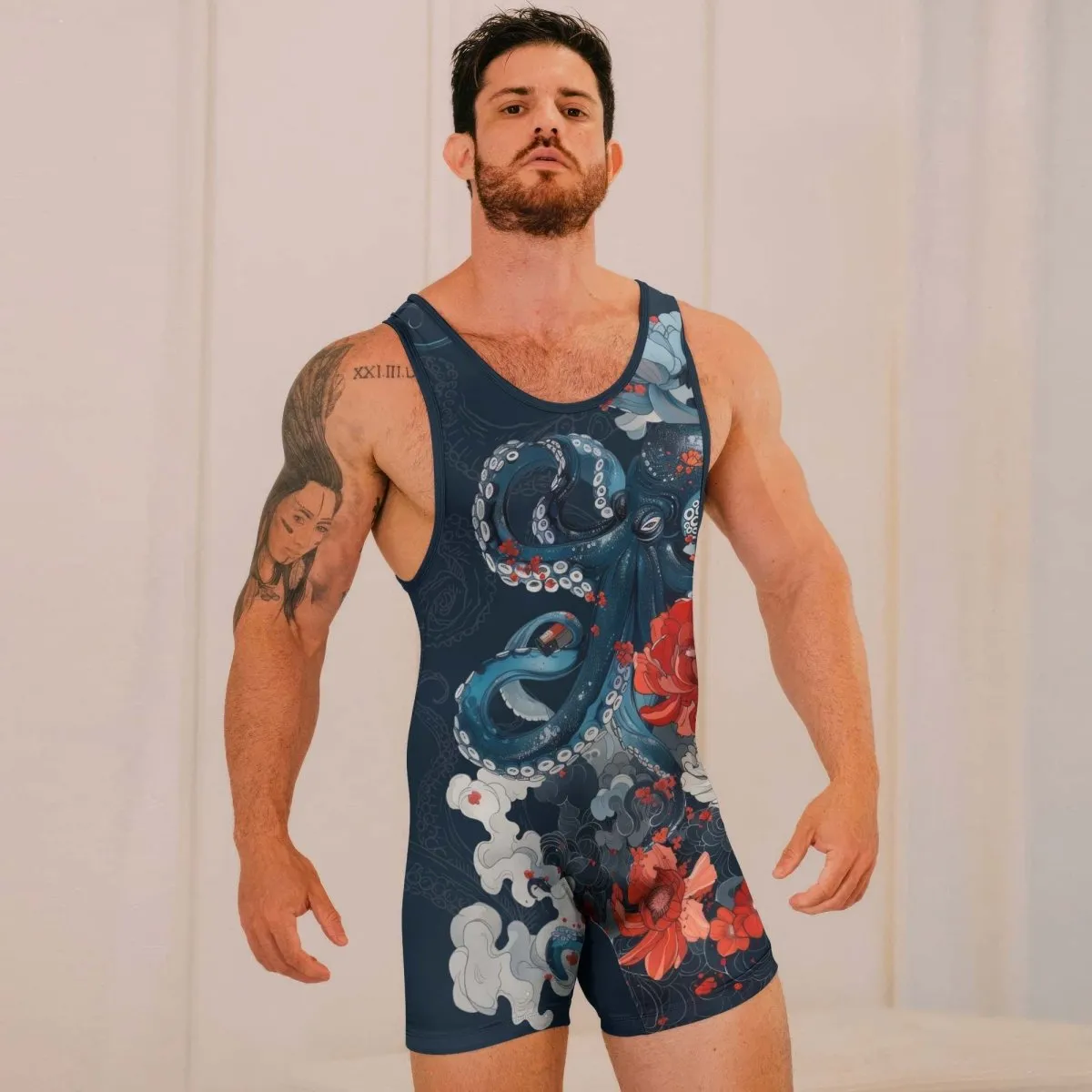 The Kraken's Garden Wrestling Singlets