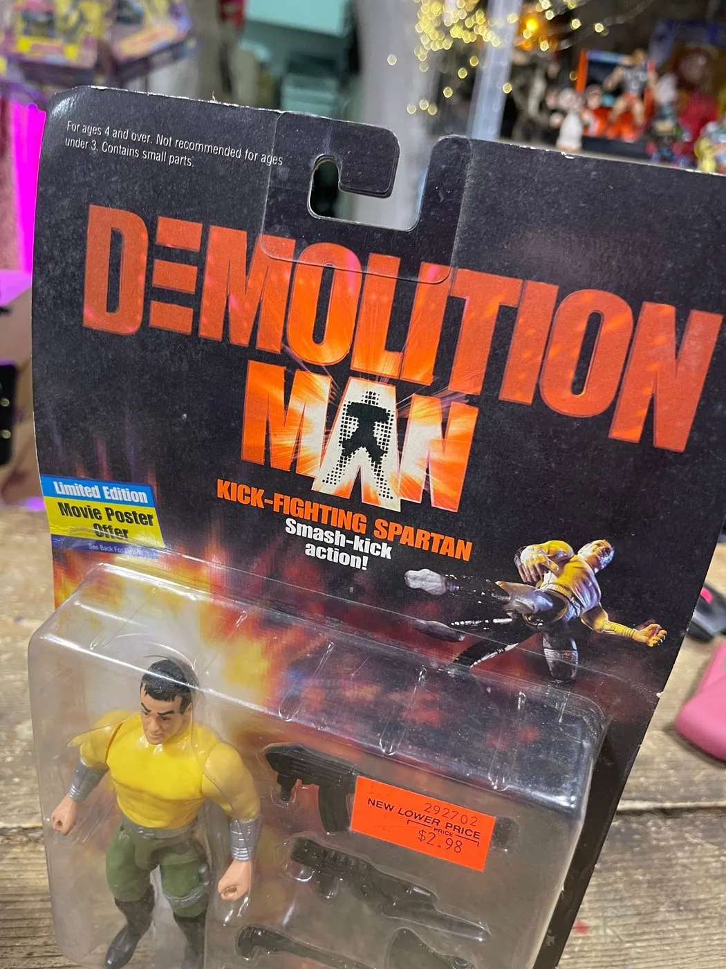 Toys Demolition Man Mattel Action Figure New