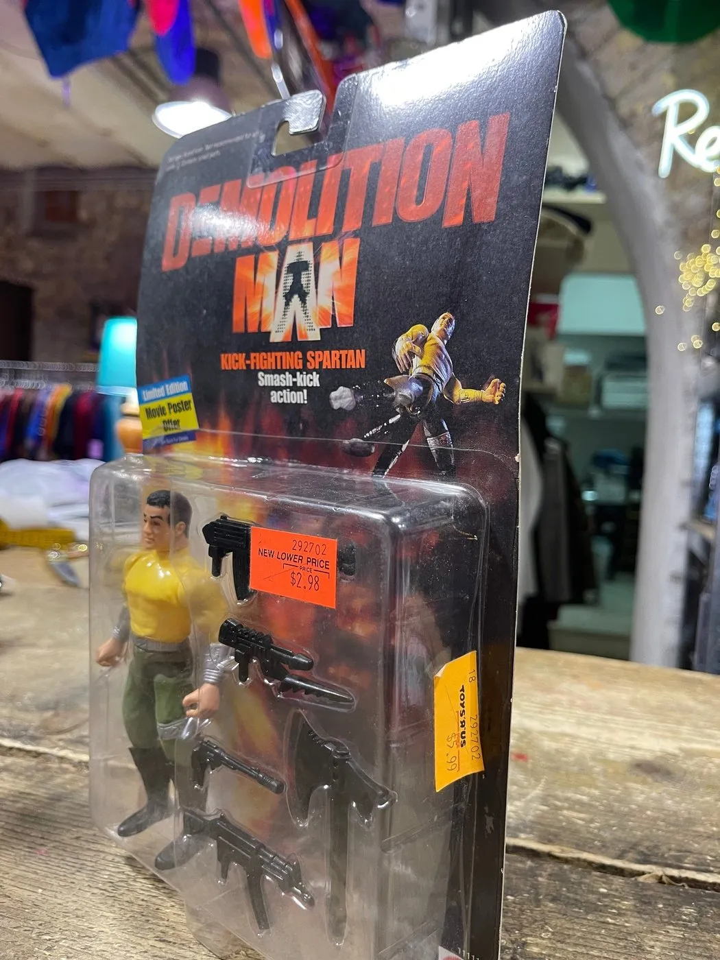 Toys Demolition Man Mattel Action Figure New