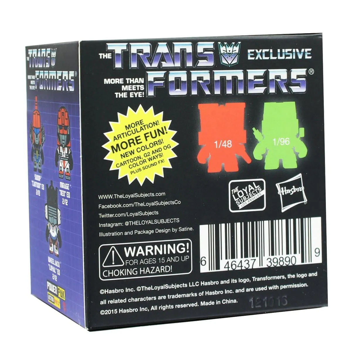 Transformers Blind Box 3" Action Vinyls Series 2, Set of 3