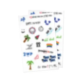 TWS - [2ND MINI ALBUM [SUMMER BEAT!] POP-UP MD] TATTOO STICKER