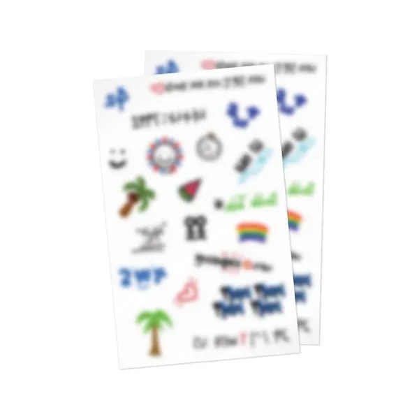 TWS - [2ND MINI ALBUM [SUMMER BEAT!] POP-UP MD] TATTOO STICKER