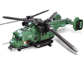 Valor Guard Twin Rotor Helicopter - Mil-Blox