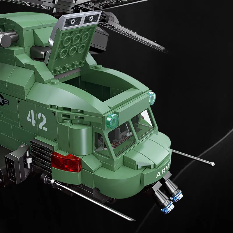 Valor Guard Twin Rotor Helicopter - Mil-Blox