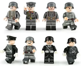 WWII - German Axis Forces - 8 Man Mixed Squad - Mil-Blox