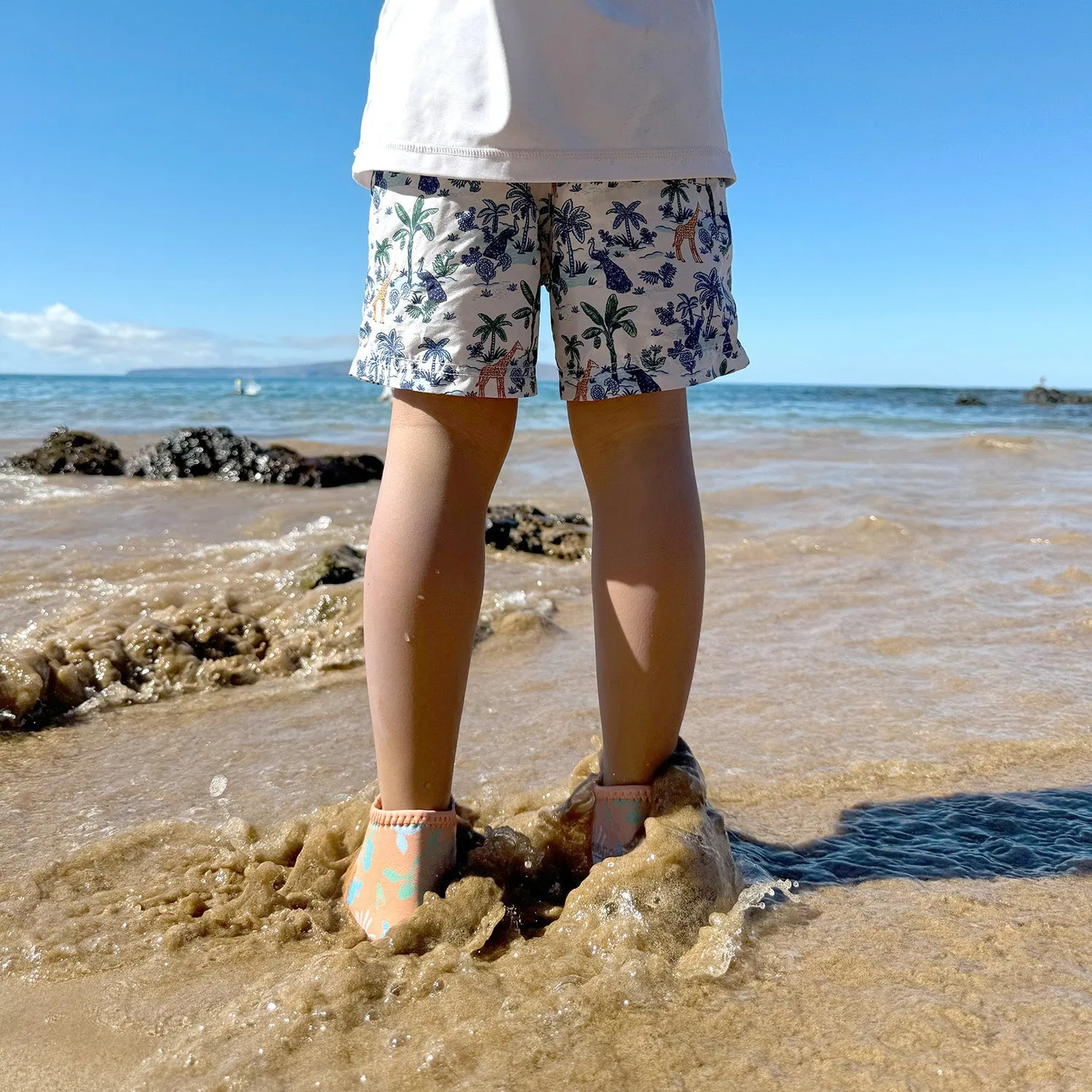 Zephyr 3mm Neoprene Socks - Paradise Orange
